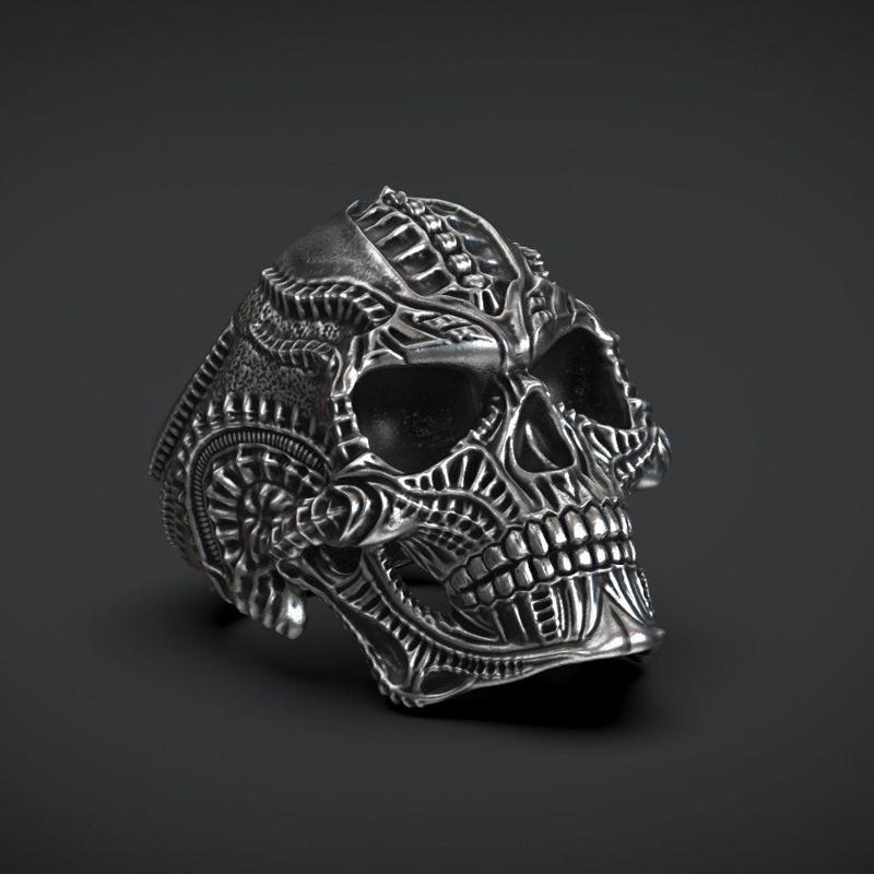 Ring Skull Biomechanics  STL 3d model for 3d printing