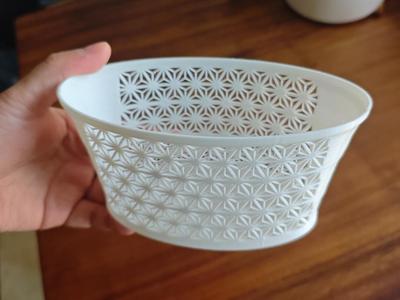 Boat-shaped Oval Creative Hollow Storage Box Multiple Sizes Available