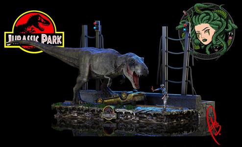 JURASSIC PARK T-REX SCENE