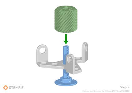 STEMFIE Triple Helix Gear Spinner