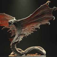 Warbat Kaiju STL files for 3D Printing | Assembly Model