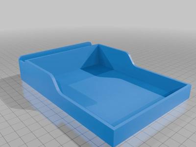 Dice tray for D6 – enclosed sides