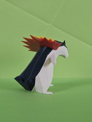 Typhlosion Low Poly