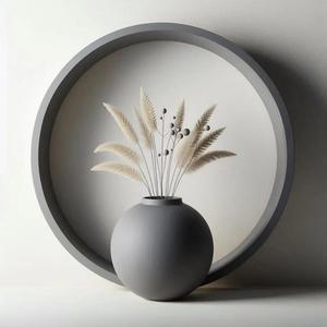 Design Vase with Ring