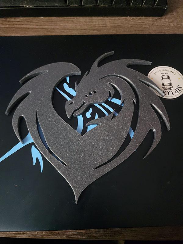 Dragon hearts (Wall decor)