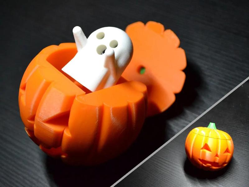 Pop-up Ghost Jack-o’-lantern – Halloween Pumpkin
