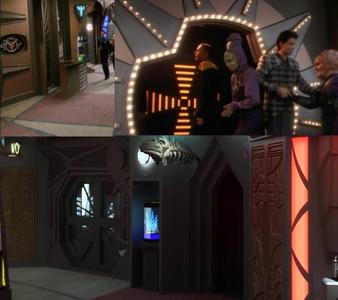 Deep Space Nine Promenade Walls, Doors, and Entrances- Star Trek DS9