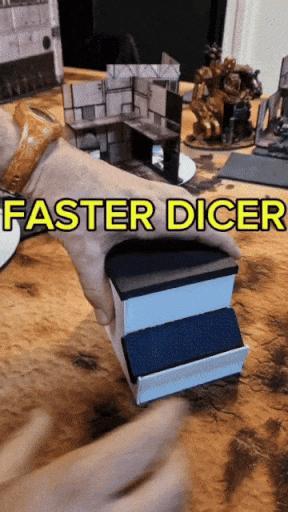 Faster Dicer Tabletop – Speed Dice Dispenser