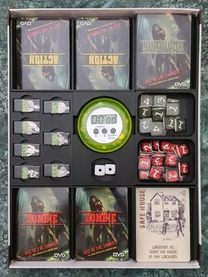 Rise of the Zombies! (DVG) Boardgame Insert