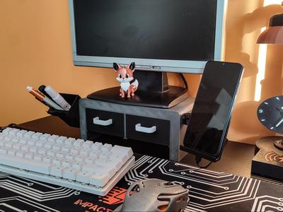 Monitor stand lifter