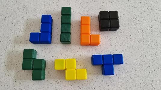 Tetrominoes aka Tetris Shapes