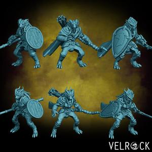 Dragonfolk Cavaliers for Drake and Wyvern Mounts (PRESUPPORTED)