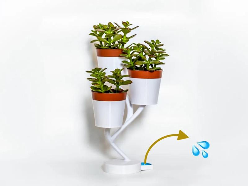 Biohazard – Flower pot with water tray
