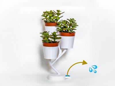 Biohazard – Flower pot with water tray