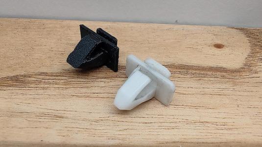 Honda Crv Roof Garnish Trim Molding Clip White
