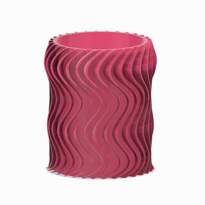 Swirling Ribs Vase