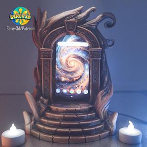Magic Door Phone Charger – Functional – 3D print STL and 3MF file