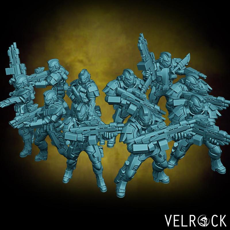 Tempest Guardsmen Knights Order 1 (PRESUPPORTED)