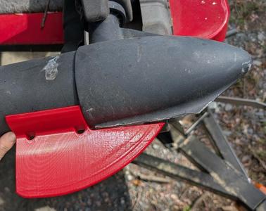 Trolling Motor Replacement Skeg for 3-5/8″ Motor