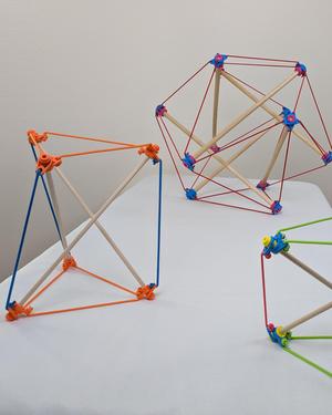 Tensegrity Build System for 1/4″ Dowels (snowman 1.1.5)