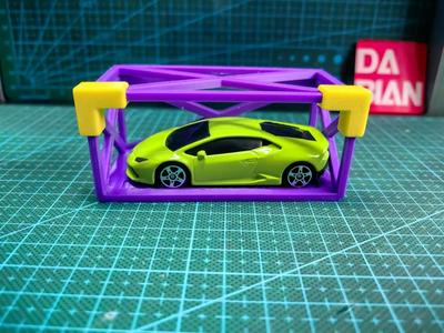 Freely Stackable 1:64 Scale Toy Car Model Storage and Display Parking Garage