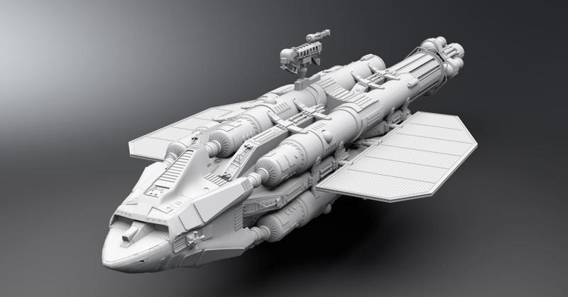 Light Ship Altares Scale model