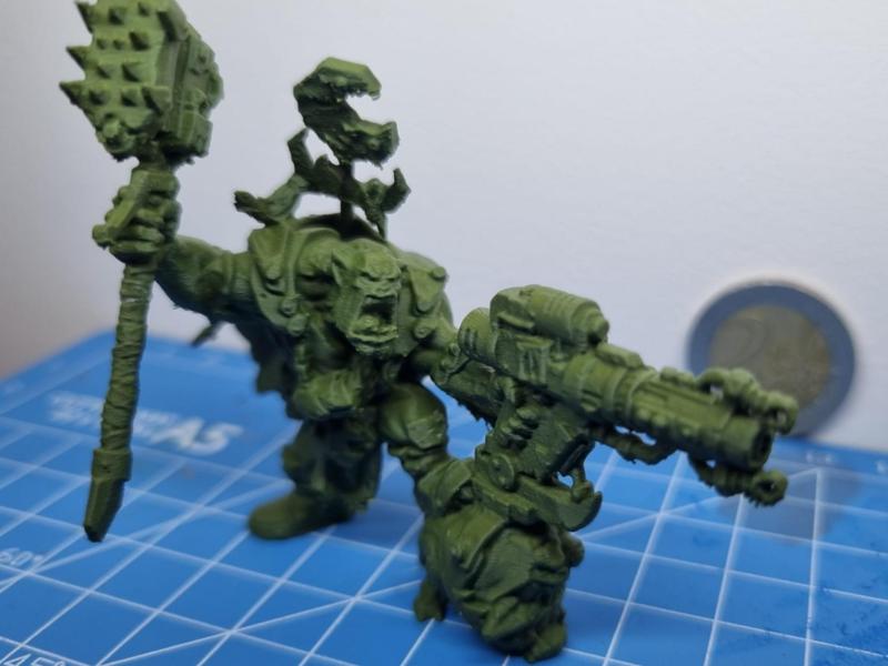Ogre Commander with Monstrous Pet and Waraxe: 50K Polygons