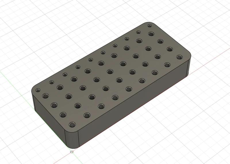 Torx/small screwdriver holder
