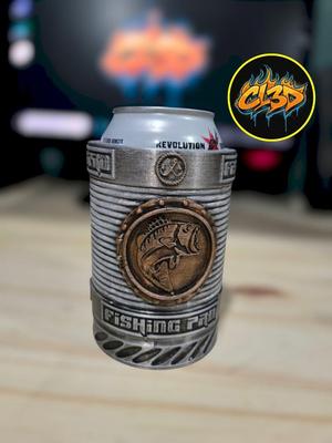Fishing Reel Can Koozie