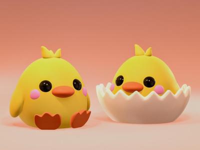 Cute chick