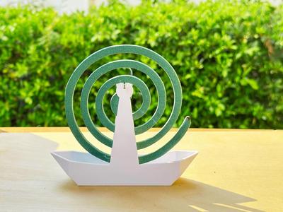 Boat Mosquito Coil Holder