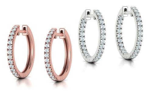 Diamond Hoop Earrings Collection
