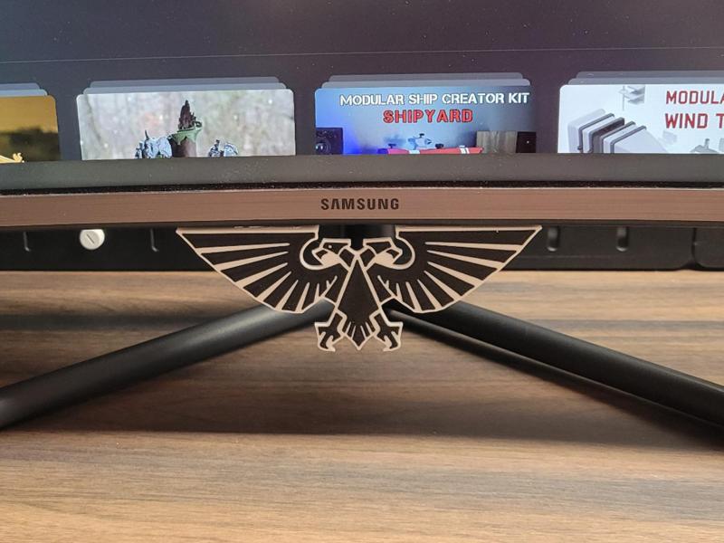 Monitor Display Decoration – Warhammer 40k Aquila