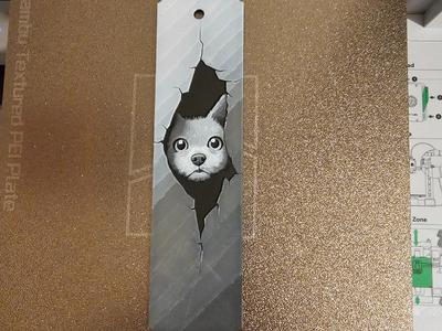 Dog in the wall Bookmark