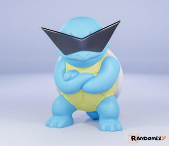 Squirtle Boss (With Glasses)(Fanart)
