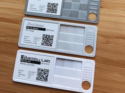 Filament swatch