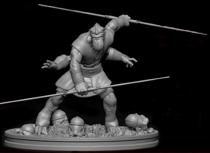 Star Wars Statue – Pong Krell – Jedi Master – Clone Wars