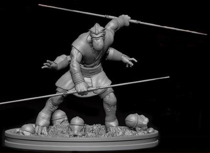Star Wars Statue – Pong Krell – Jedi Master – Clone Wars