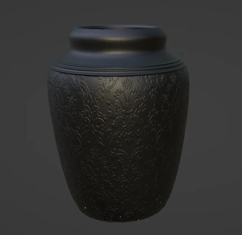 Gothic Urn Vase (Suportless)