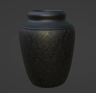 Gothic Urn Vase (Suportless)