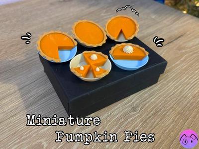 Miniature Pumpkin Pies