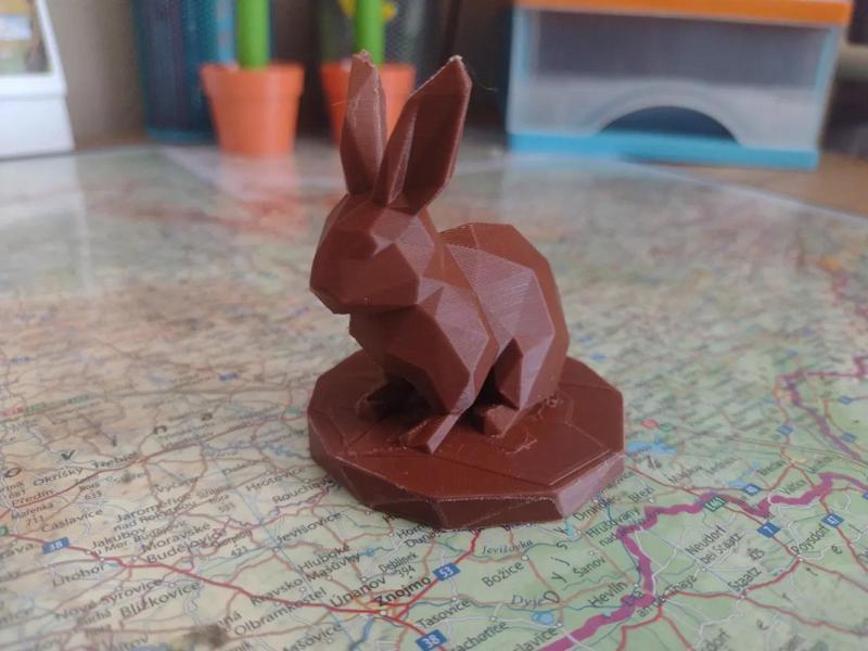 low poly rabbit