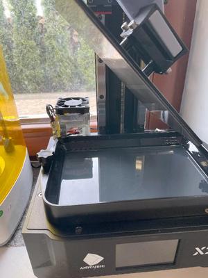 Anycubic mono x2 resin heater mount   