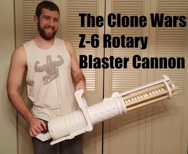 Z-6 Rotary Blaster Cannon from The Clone Wars
