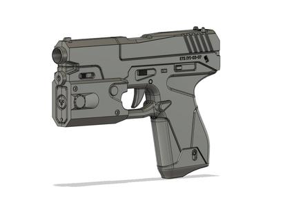 Halo Infinite MK50 Sidekick Pistol