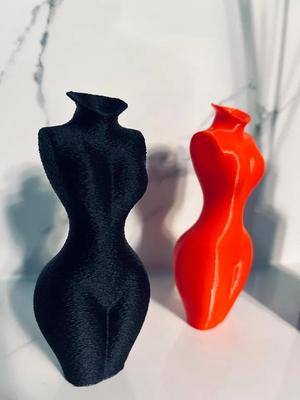 Statute-statute in women shape fuzzy skin