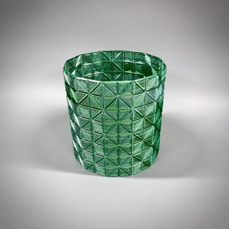 Square Ripple Vase