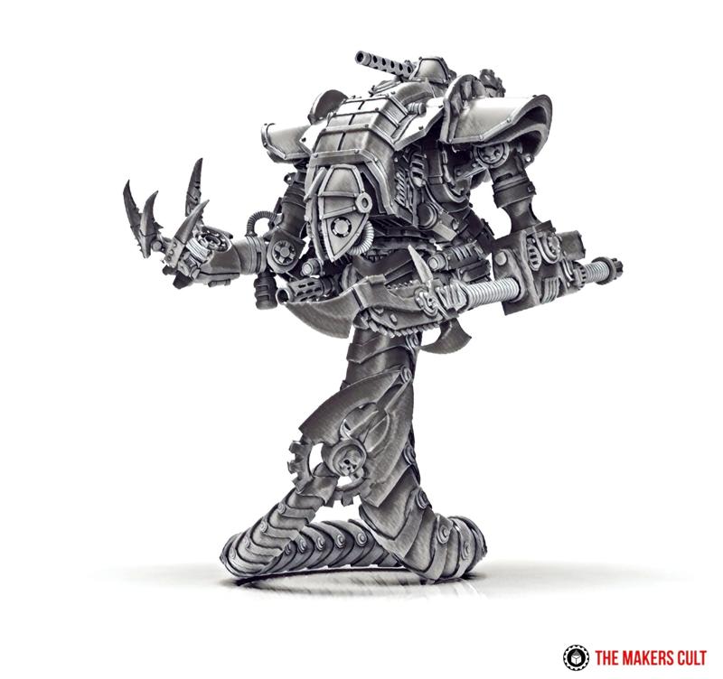 Dark Techno Lamiax armoured vehicle