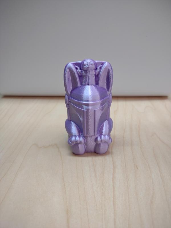 Mandalorian Easter Bunny with Grogu