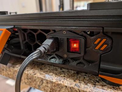 Front Skirt Power Port for Voron 2.4 / Trident 350   